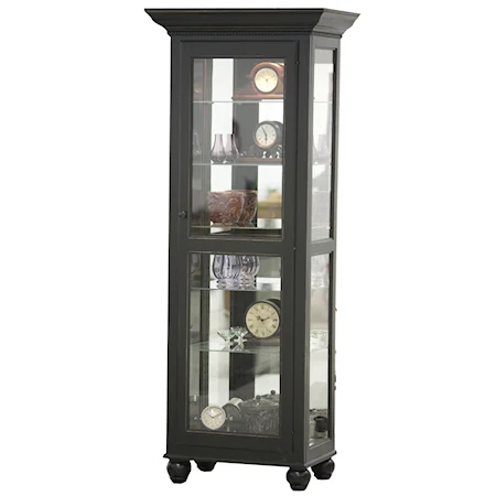 Curio Cabinet with Single Drawer